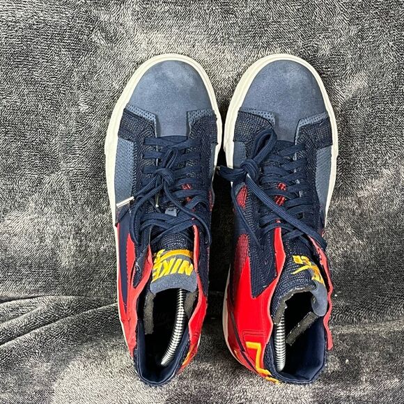 Nike SB Zoom Blazer Mid Premium FD5113-600 University Red Men Sneakers SIZE 7 - Picture 4 of 7